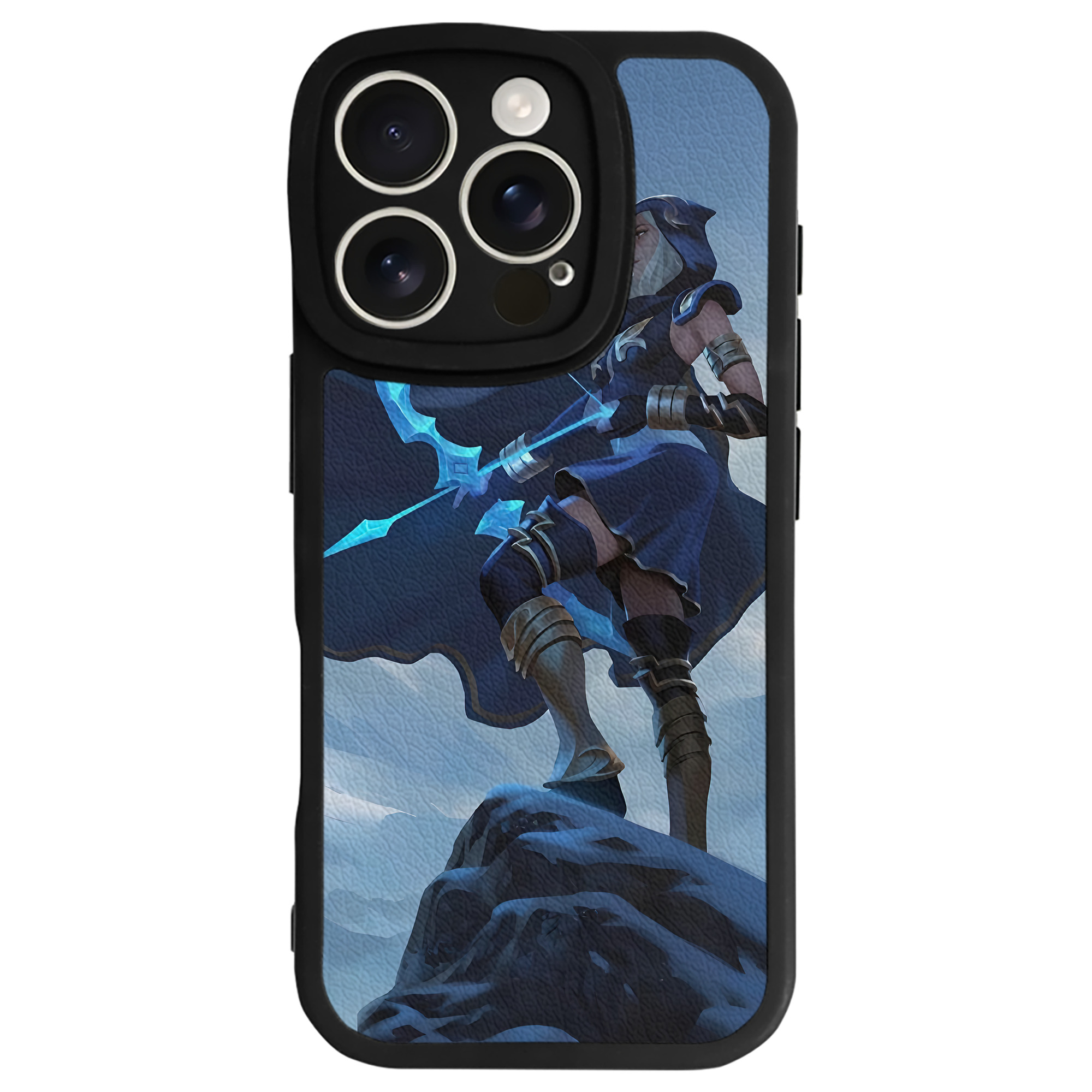 リーグ・オブ・レジェンド League of Legends LOL 【iPhone 16シリーズ対応】シリコンスマホケース（レザー調） 材質：シリコン